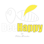 BeeHappy by Felix - Logo weiß freigestellt
